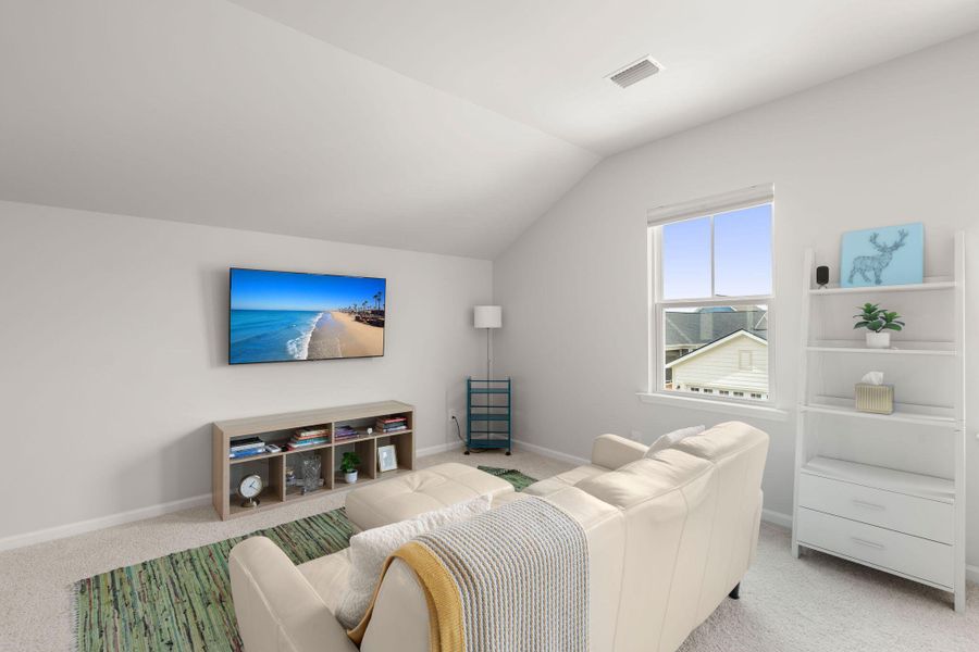 Furnished interior view inside a new home in , Summerville (Image 8). Furnished interior view inside a new home in , Summerville (Image 8).