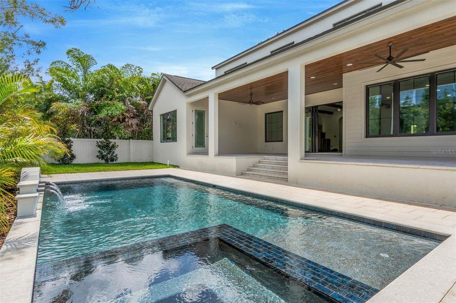 Exterior details and patio area of a home in , Tampa (Image 29). Exterior details and patio area of a home in , Tampa (Image 29).