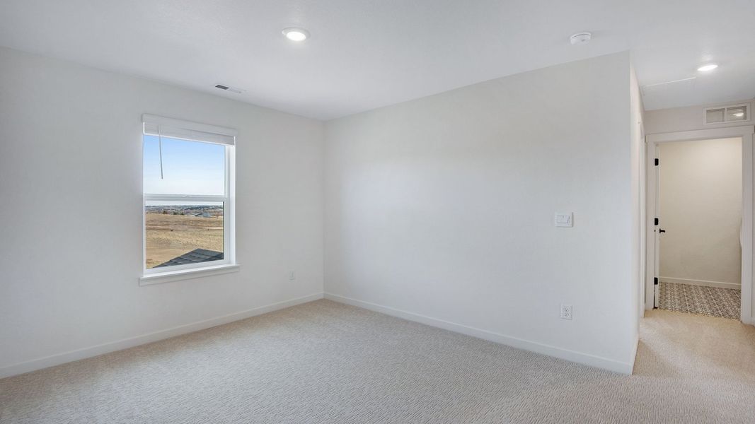 Spacious, unfurnished interior of a new home in Spring Valley Ranch, Elizabeth (Image 29). Spacious, unfurnished interior of a new home in Spring Valley Ranch, Elizabeth (Image 29).
