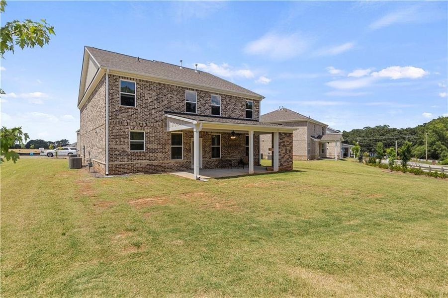 Exterior details and patio area of a home in Burchwood, Stockbridge (Image 29). Exterior details and patio area of a home in Burchwood, Stockbridge (Image 29).