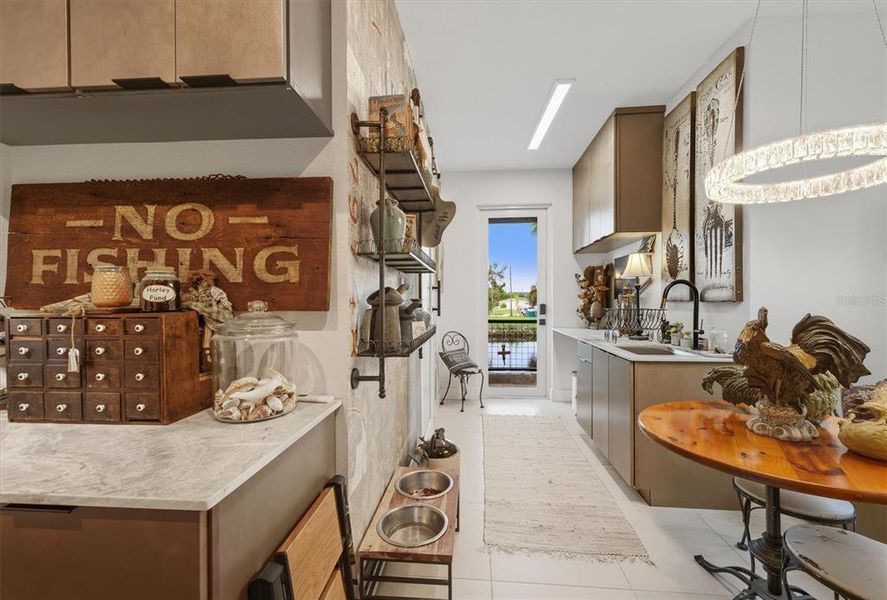 Furnished interior view inside a new home in , Punta Gorda (Image 50).