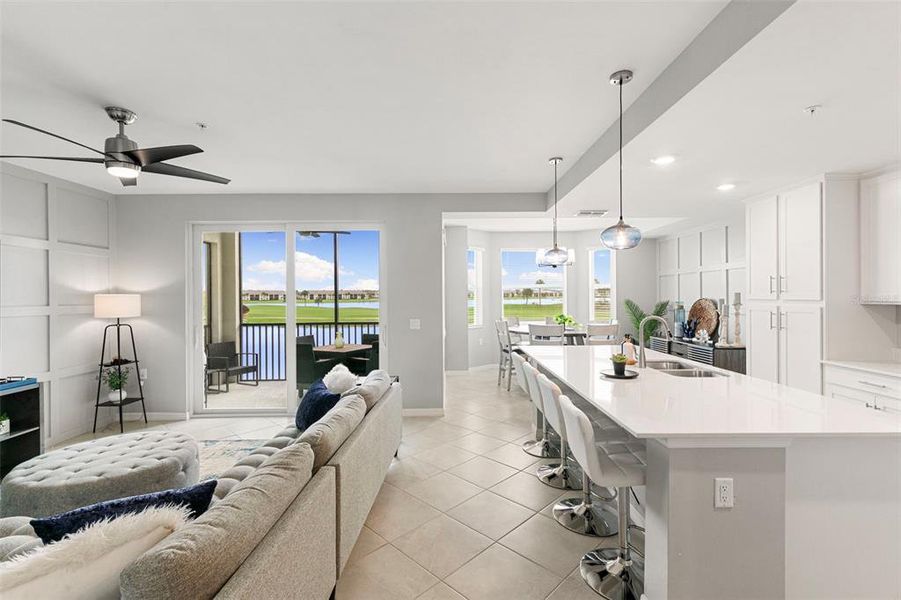 Furnished interior view inside a new home in , Punta Gorda (Image 6).