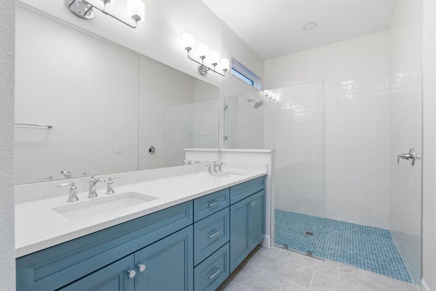Furnished interior view inside a new home in Beachview Cove, Ormond Beach (Image 19).