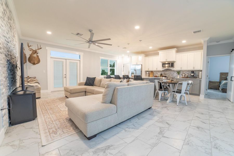 Furnished interior view inside a new home in , Okeechobee (Image 28). Furnished interior view inside a new home in , Okeechobee (Image 28).