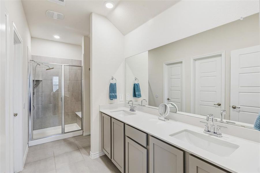 Furnished interior view inside a new home in , Providence Village (Image 14).