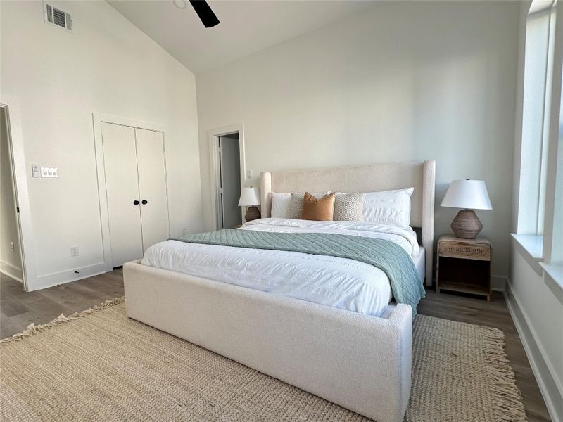 Furnished interior view inside a new home in , Houston (Image 14). Furnished interior view inside a new home in , Houston (Image 14).