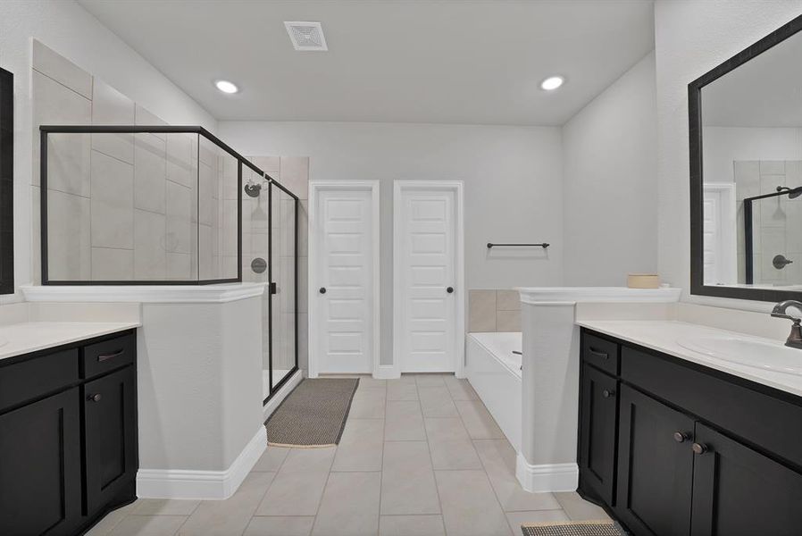 Furnished interior view inside a new home in , Mesquite (Image 10).
