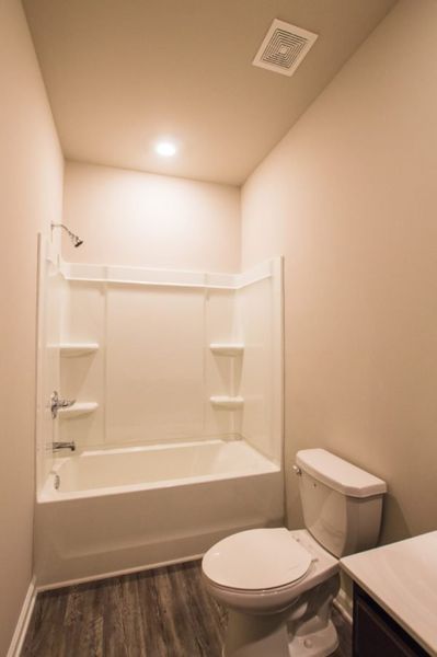 Representative furnished interior of a home built from the Cadence Unit B by Piedmont Residential in Ross Pointe, Kennesaw (Image 12).