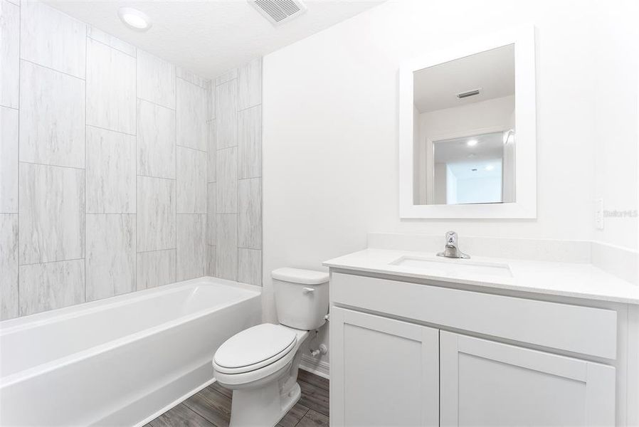 Furnished interior view inside a new home in Gum Lake Preserve, Lake Alfred (Image 8).