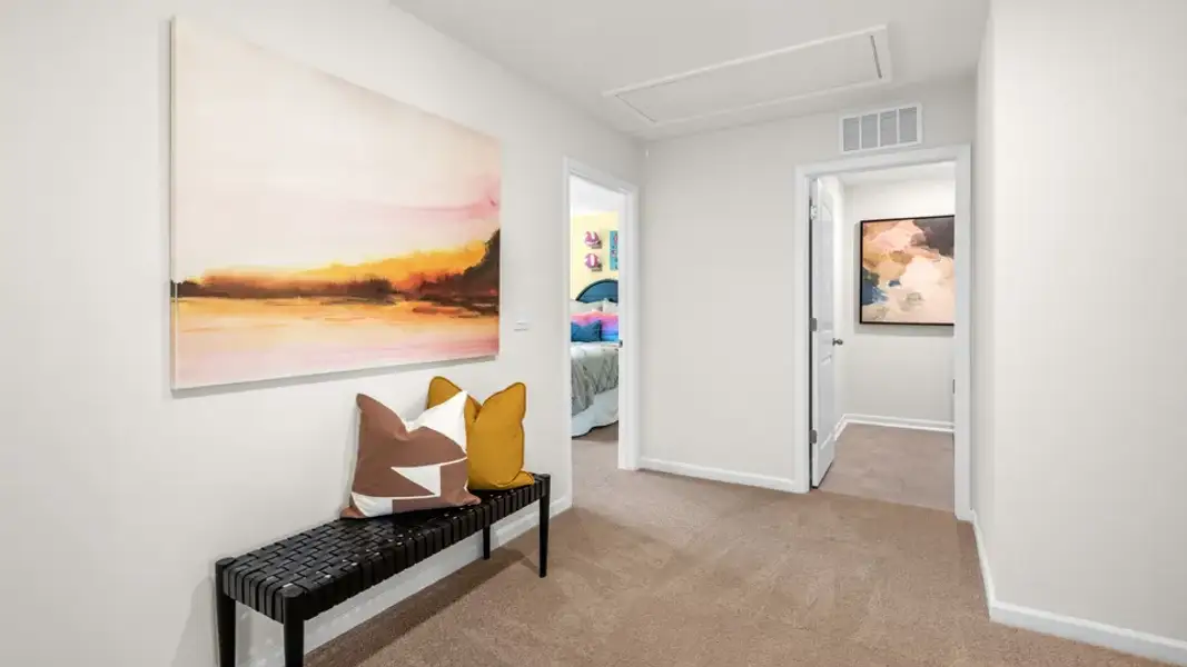 Furnished interior view inside a new home in Olive Branch, Wilson's Mills (Image 28).