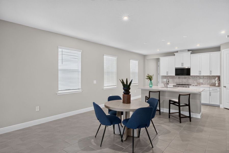 Furnished interior view inside a new home in Wellen Park, Venice (Image 6).