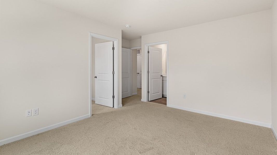 Spacious, unfurnished interior of a new home in The Townes at Honeycutt Oaks, Angier (Image 10). Spacious, unfurnished interior of a new home in The Townes at Honeycutt Oaks, Angier (Image 10).