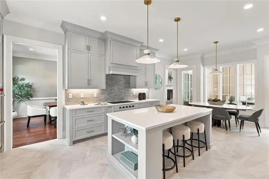 Furnished interior view inside a new home in , Sandy Springs (Image 13).
