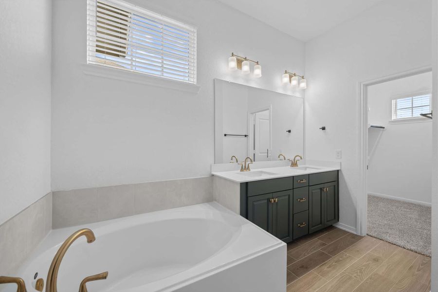 Furnished interior view inside a new home in Woodforest, Montgomery (Image 9). Furnished interior view inside a new home in Woodforest, Montgomery (Image 9).