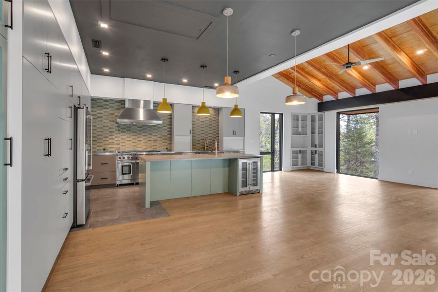 Furnished interior view inside a new home in , Clover (Image 10).