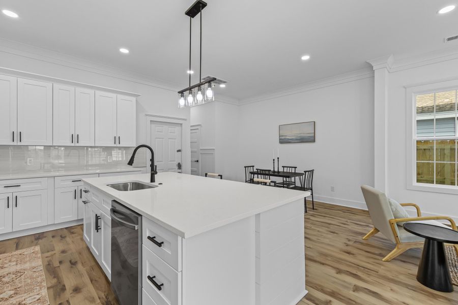 Furnished interior view inside a new home in , North Charleston (Image 14).