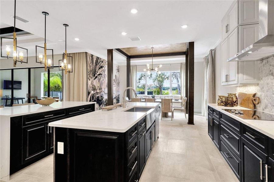 Furnished interior view inside a new home in Serengeti, Spring Hill (Image 5).