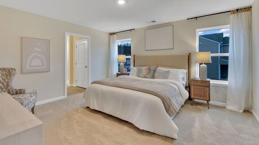 Furnished interior view inside a new home in Fieldcrest Acres, Blountville (Image 7).