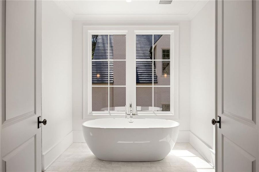 Furnished interior view inside a new home in , Atlanta (Image 16).