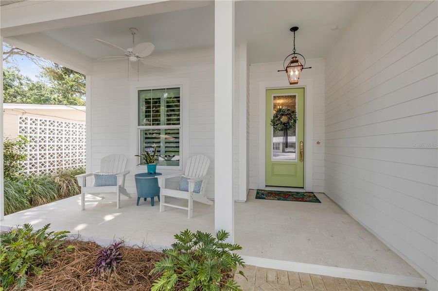 Exterior details and patio area of a home in , New Smyrna Beach (Image 21). Exterior details and patio area of a home in , New Smyrna Beach (Image 21).