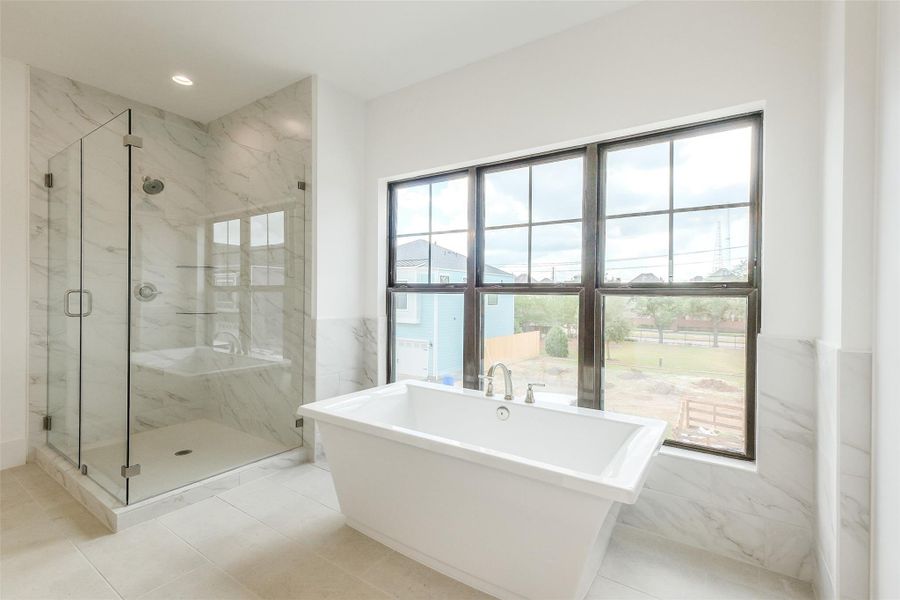 Furnished interior view inside a new home in Timbergrove Trails, Houston (Image 13).