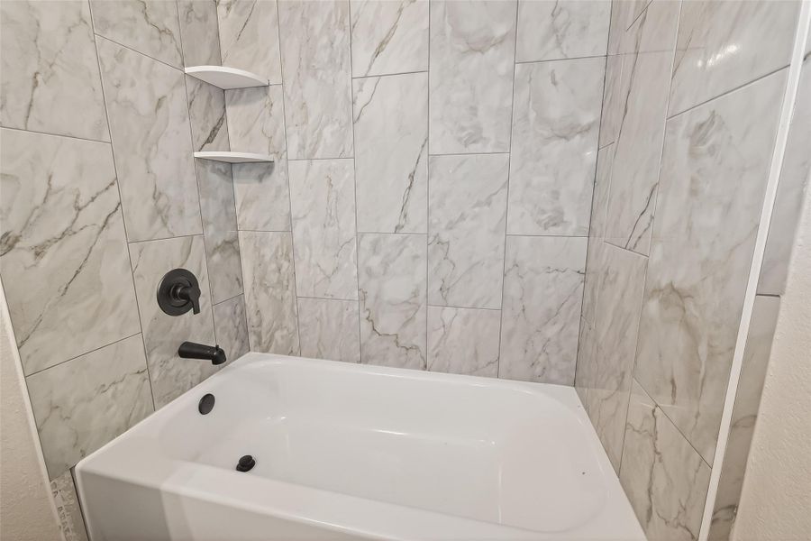 Close-up of interior finishes inside a home in , Hempstead (Image 14).