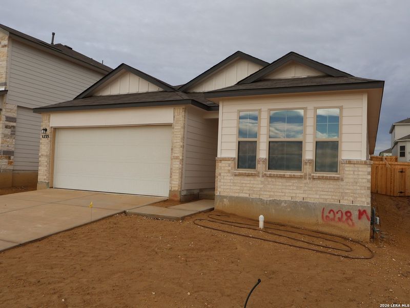 In-progress construction of a new home in Mesquite Ridge, San Antonio, TX (Image 21).