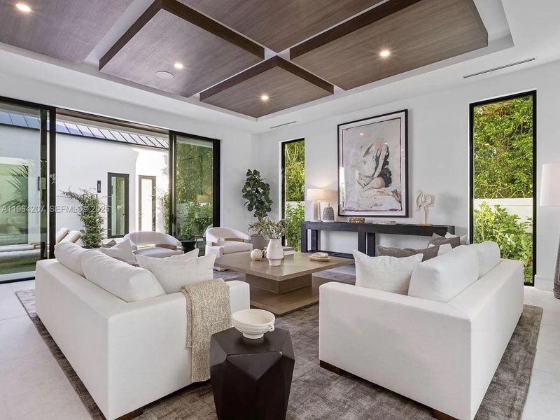 Furnished interior view inside a new home in , West Palm Beach (Image 4).