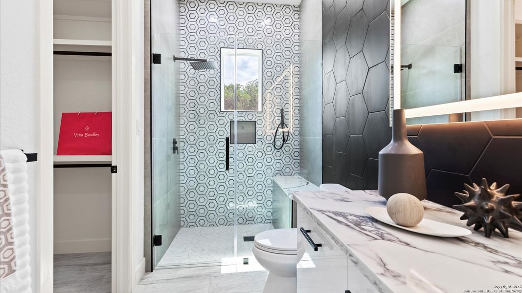 Furnished interior view inside a new home in , San Antonio (Image 21).