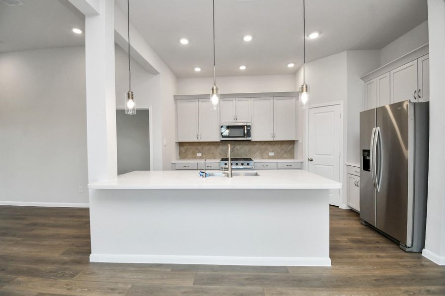 Furnished interior view inside a new home in Arabella on the Prairie: Premier Collection, Richmond (Image 13).