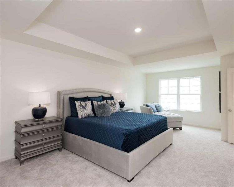 Furnished interior view inside a new home in Riverside, Conyers (Image 29).