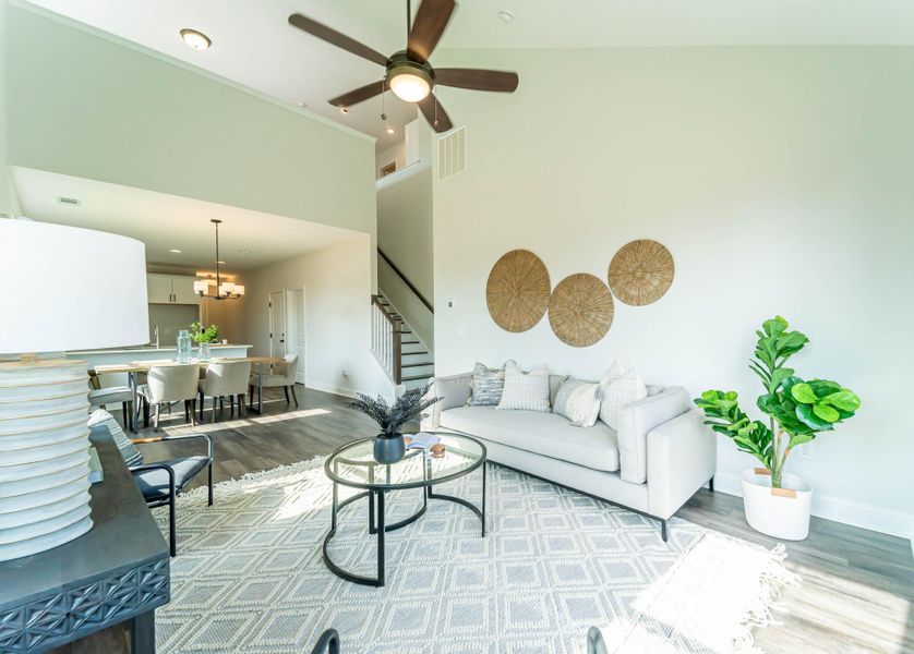 Furnished interior view inside a new home in Wildcat Chase, Summerville (Image 10).