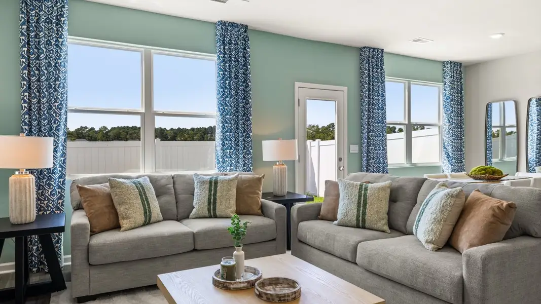 Representative furnished interior of a home built from the Tatum by D.R. Horton in Rushing Waters Townhomes, North Augusta (Image 14).