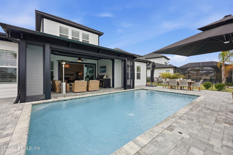Exterior details and patio area of a home in , St. Augustine (Image 30).