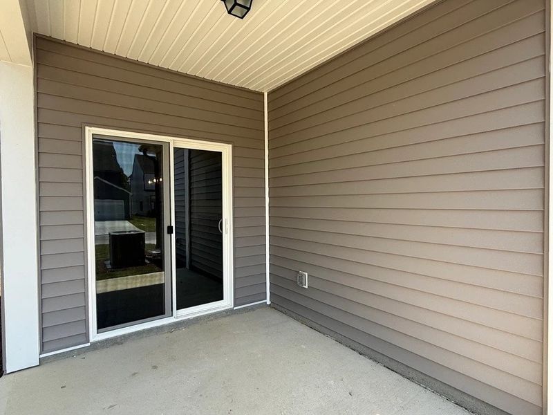 Exterior details and patio area of a home in The Point, Rolesville (Image 20). Exterior details and patio area of a home in The Point, Rolesville (Image 20).