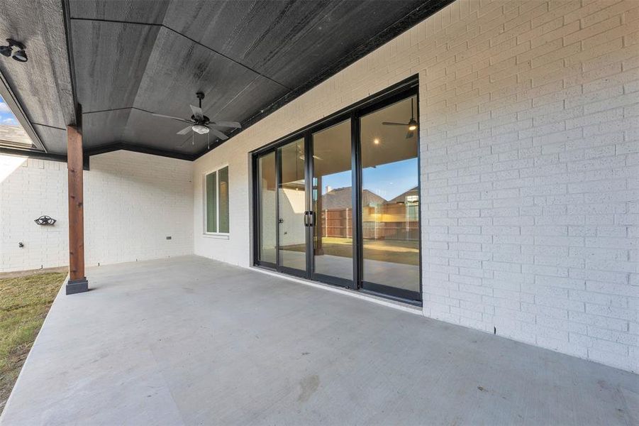 Exterior details and patio area of a home in LeTara, Haslet (Image 3). Exterior details and patio area of a home in LeTara, Haslet (Image 3).