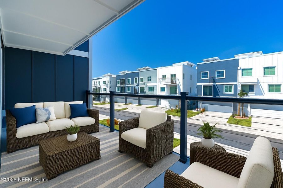 Exterior details and patio area of a home in , St. Augustine (Image 28).