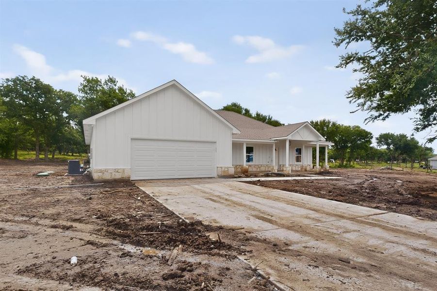 In-progress construction of a new home in , Perrin, TX (Image 30).