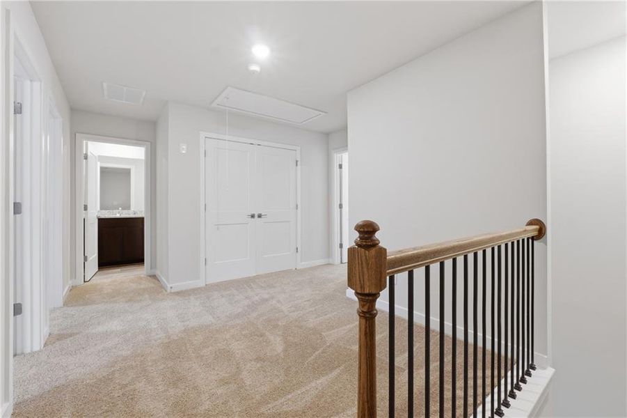 Spacious, unfurnished interior of a new home in The Enclave at Stonewall Station, Union City (Image 23).