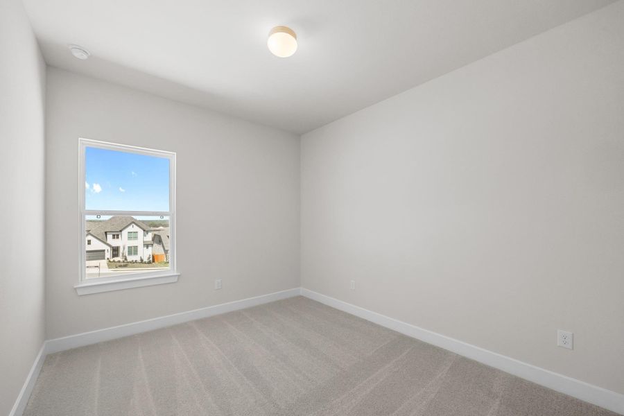 Spacious, unfurnished interior of a new home in Lariat, Liberty Hill (Image 29). Spacious, unfurnished interior of a new home in Lariat, Liberty Hill (Image 29).