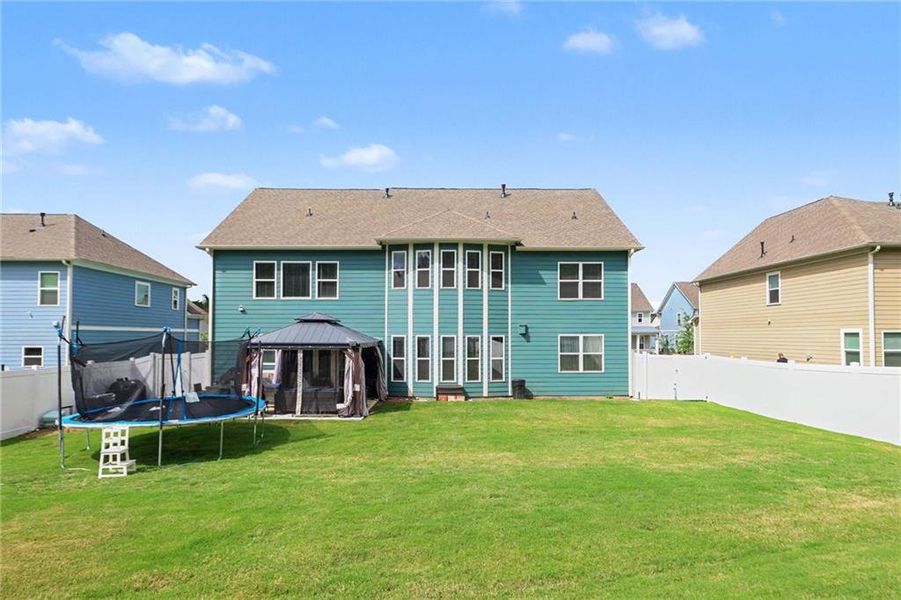 Exterior details and patio area of a home in , Douglasville (Image 4).