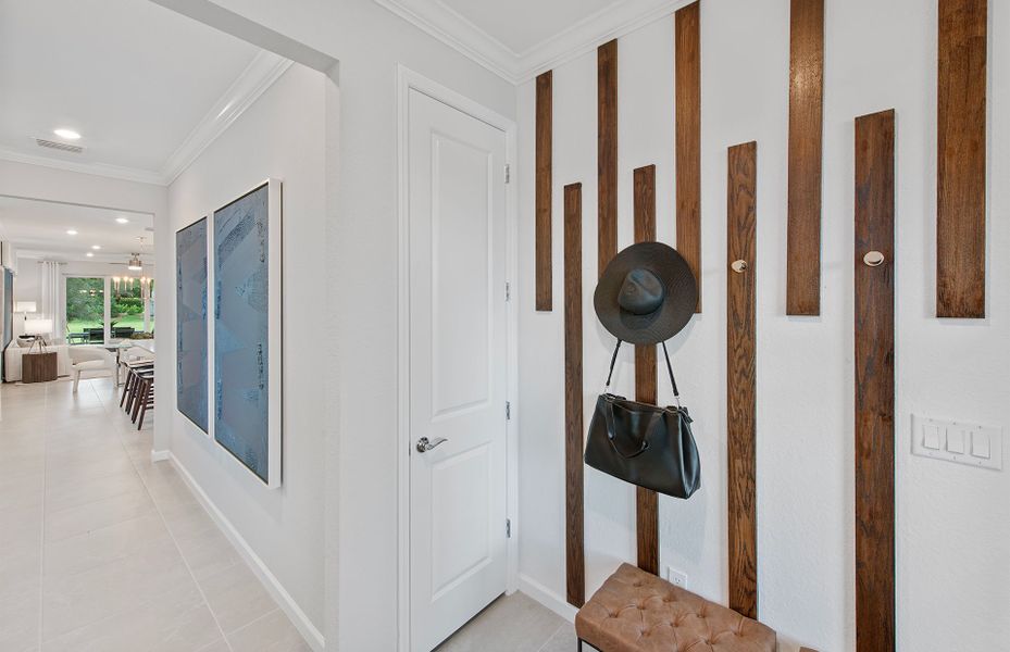 Furnished interior view inside a new home in Harbor Isle, Vero Beach (Image 8).