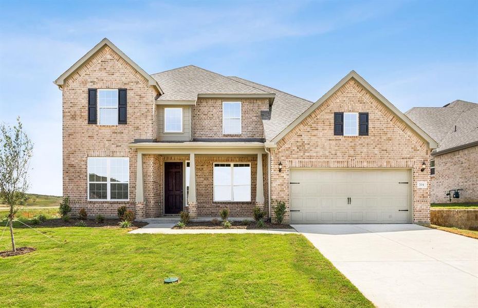 NEW CONSTRUCTION: Beautiful two-story home available at Westside Preserve in Midlothian