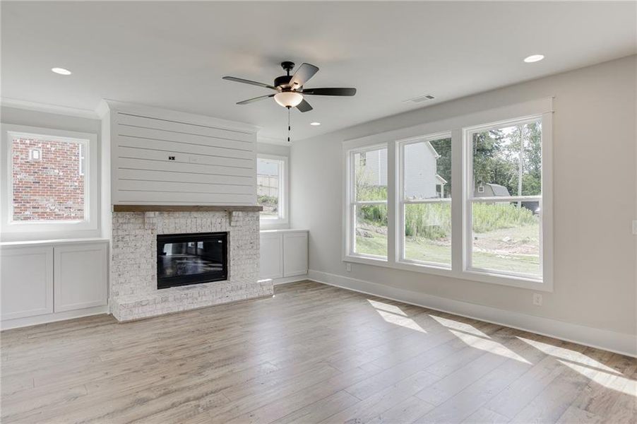 Spacious, unfurnished interior of a new home in , Buford (Image 25).