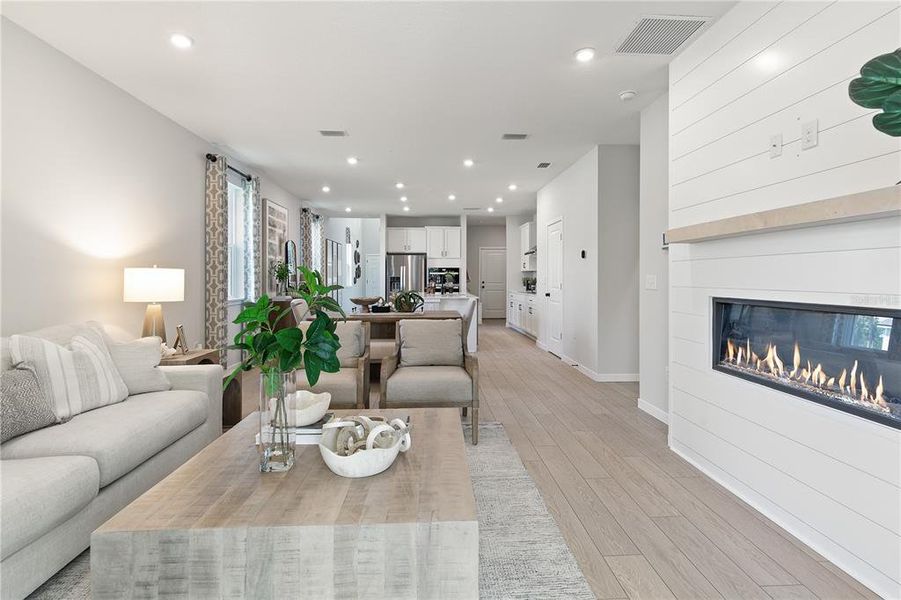 Furnished interior view inside a new home in Magnolia Series at Seminole Palms, Palm Coast (Image 36).