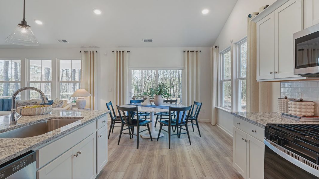 Furnished interior view inside a new home in Bluffs at Sun Colony, Longs (Image 5).