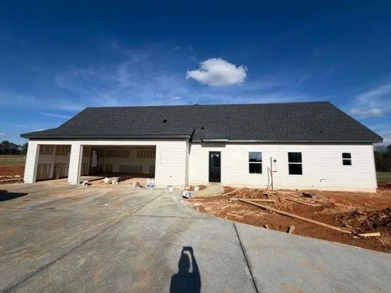 In-progress construction of a new home in The Meadows at Lake Circle, Buchanan, GA (Image 3).