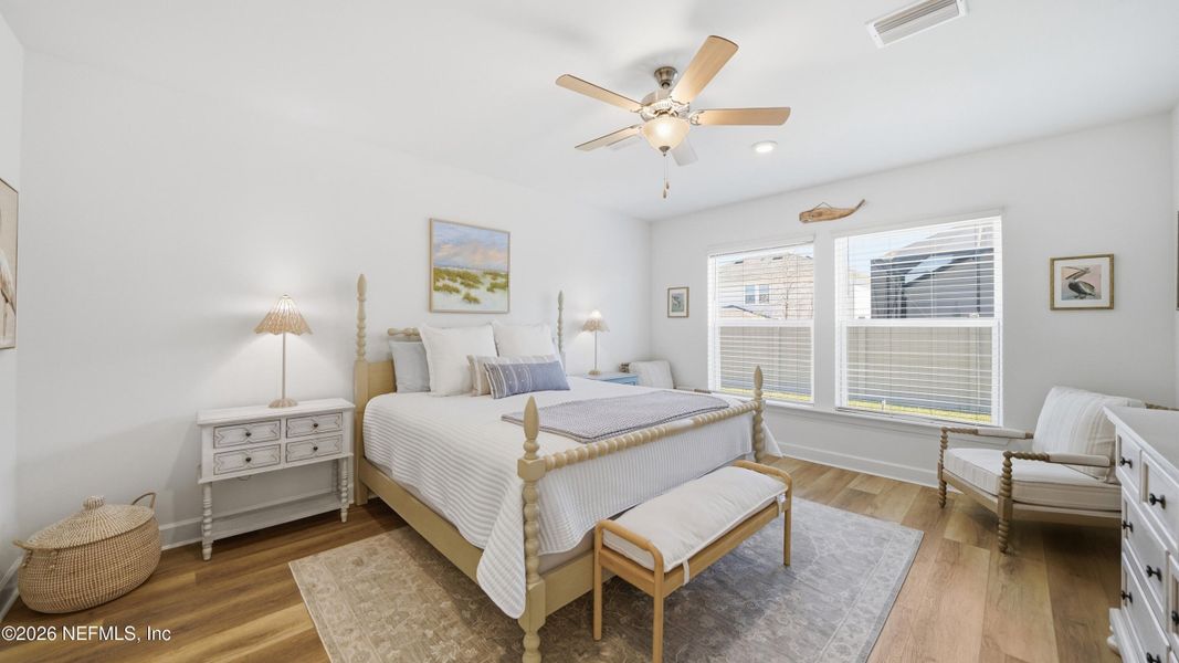 Furnished interior view inside a new home in Shearwater, St. Augustine (Image 50).