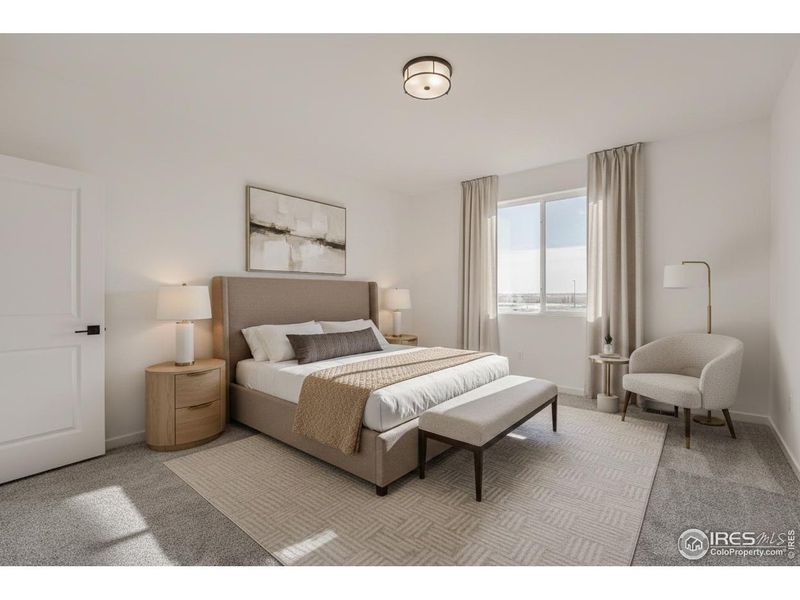 Furnished interior view inside a new home in Farmstead, Berthoud (Image 5).