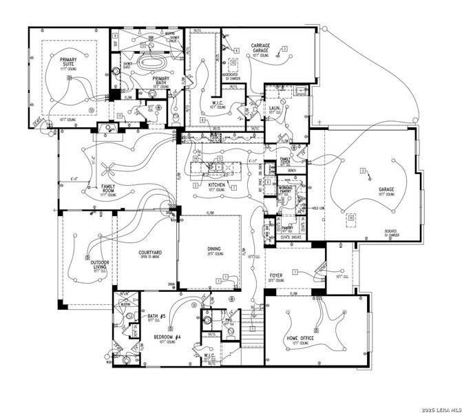 2D floor plan layout of this home in Shavano Highlands, San Antonio, TX (Image 2). 2D floor plan layout of this home in Shavano Highlands, San Antonio, TX (Image 2).